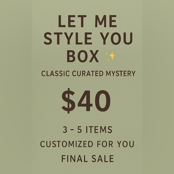 Pants - ✨ Let Me Style You Box – Classic Curated Mystery ✨